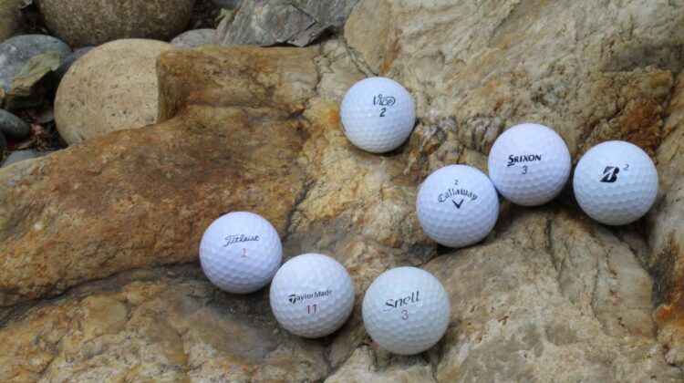 Assorted Golf Balls