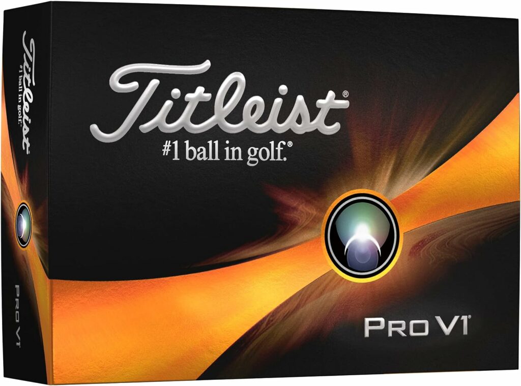 Titleist Pro V1 golf ball.