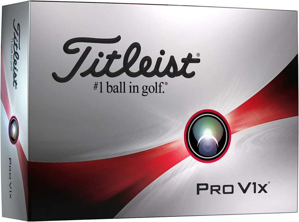 Titleist Pro V1x golf ball.