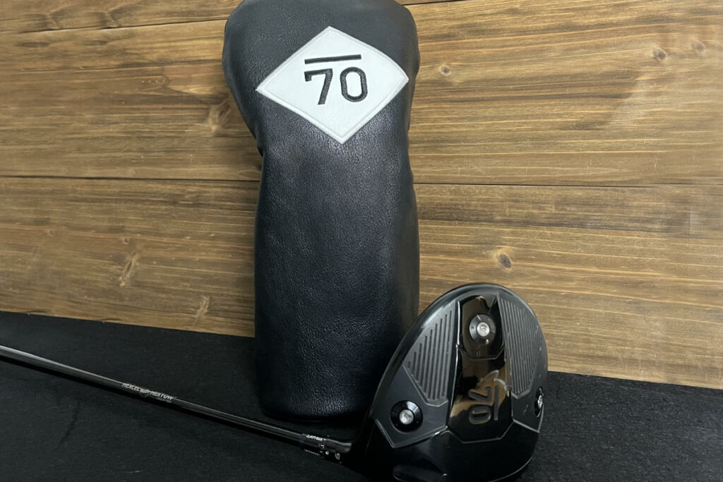 Sub 70 849D driver with clubhead cover.